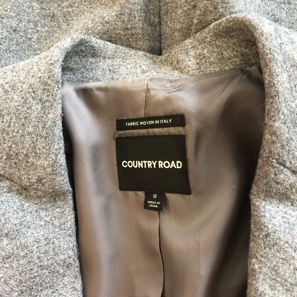 Country road size 10 wool jacket - Picture 2 of 3